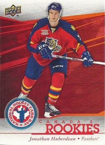 #NHCD 2 Jonathan Huberdeau - Florida Panthers - 2014 Upper Deck National Hockey Card Day Canada Hockey