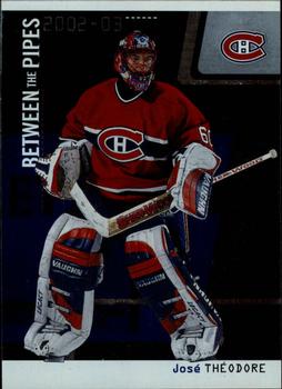 #2 Jose Theodore - Montreal Canadiens - 2002-03 Be a Player Between the Pipes Hockey