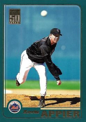 #T2 Kevin Appier - New York Mets - 2001 Topps Traded & Rookies Baseball