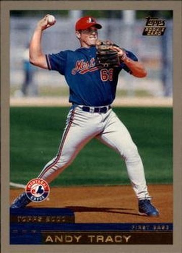 #T2 Andy Tracy - Montreal Expos - 2000 Topps Traded & Rookies Baseball