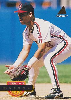 #2 Carlos Baerga - Cleveland Indians - 1994 Pinnacle Baseball