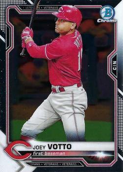 #2 Joey Votto - Cincinnati Reds - 2021 Bowman Chrome Baseball
