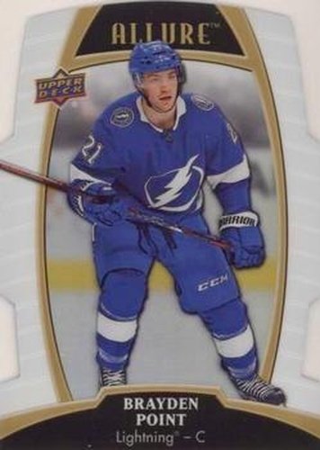 #2 Brayden Point - Tampa Bay Lightning - 2019-20 Upper Deck Allure - White Rainbow Hockey