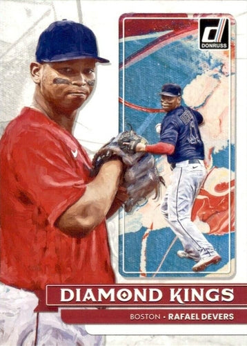 #2 Rafael Devers - Boston Red Sox - 2022 Donruss Baseball