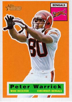 #2 Peter Warrick - Cincinnati Bengals - 2001 Topps Heritage Football