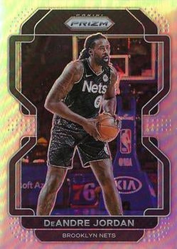 #2 DeAndre Jordan - Brooklyn Nets - 2021-22 Panini Prizm - Silver Basketball