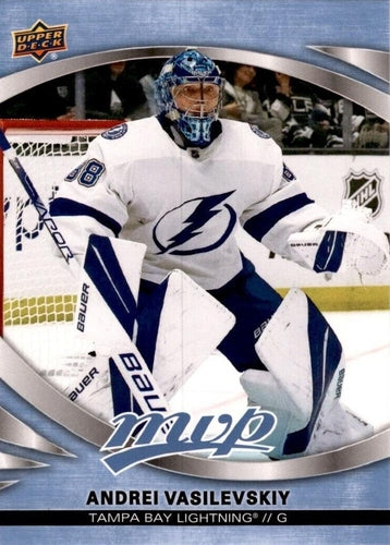#2 Andrei Vasilevskiy - Tampa Bay Lightning - 2023-24 Upper Deck MVP - Ice Battles Hockey