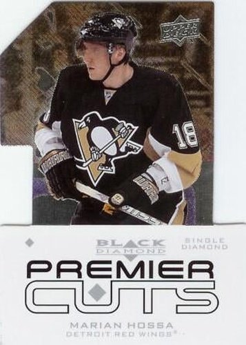 #PDC2 Marian Hossa - Detroit Red Wings - 2008-09 Upper Deck Black Diamond - Premier Die Cut Hockey