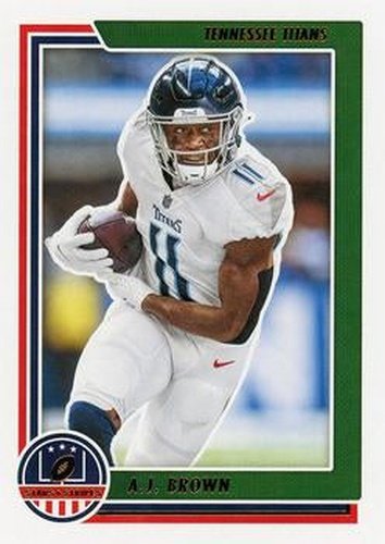 #STS-AJB A.J. Brown - Tennessee Titans - 2021 Panini Chronicles - Stars and Stripes Football