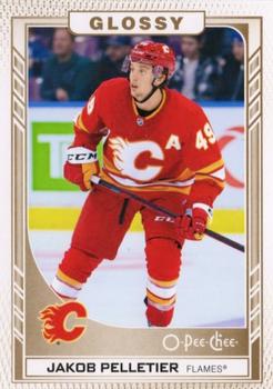 #R-2 Jakob Pelletier - Calgary Flames - 2023-24 O-Pee-Chee Glossy Gold Hockey