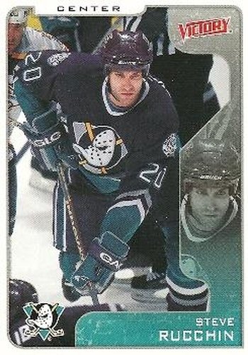 #2 Steve Rucchin - Anaheim Mighty Ducks - 2001-02 Upper Deck Victory Hockey