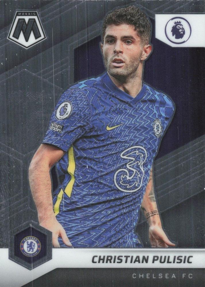 #2 Christian Pulisic - Chelsea FC - 2021-22 Panini Mosaic Premier League Soccer