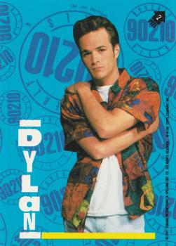 #2 Dylan - 1991 Topps Beverly Hills 90210 - Stickers