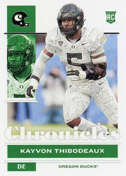 #2 Kayvon Thibodeaux - Oregon Ducks - 2022 Panini Chronicles Draft Picks Football