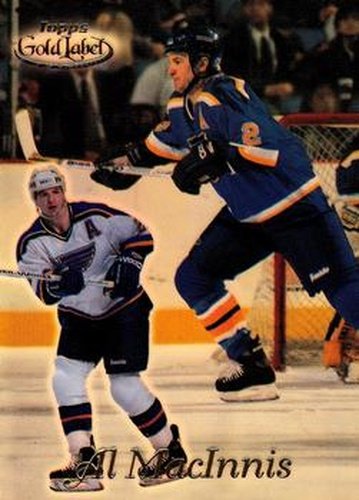 #2 Al MacInnis - St. Louis Blues - 1999-00 Topps Gold Label Hockey