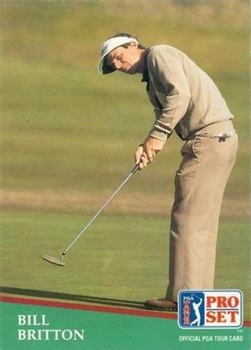 #2 Bill Britton - 1991 Pro Set PGA Tour Golf