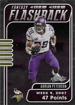 #FF-AP Adrian Peterson - Minnesota Vikings - 2020 Panini Absolute - Fantasy Flashback Football
