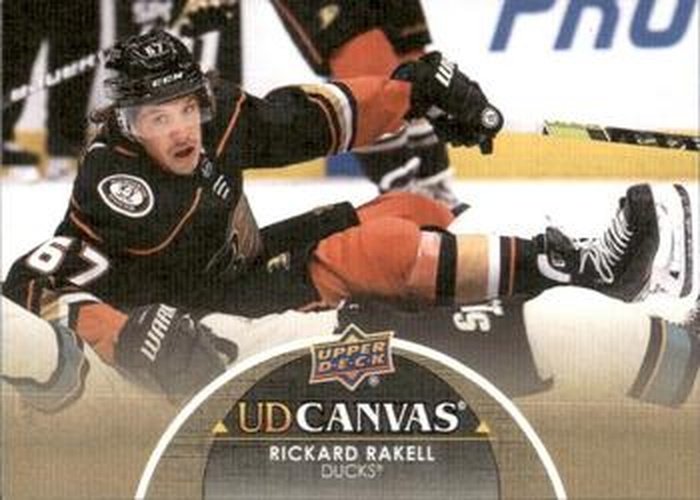 #C2 Rickard Rakell - Anaheim Ducks - 2021-22 Upper Deck - UD Canvas Hockey