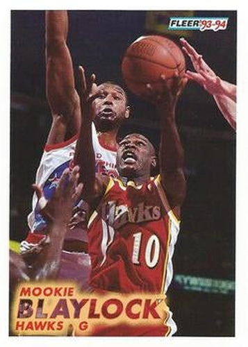 #2 Mookie Blaylock - Atlanta Hawks - 1993-94 Fleer Basketball