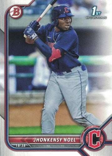 #BP-2 Jhonkensy Noel - Cleveland Guardians - 2022 Bowman - Prospects Baseball