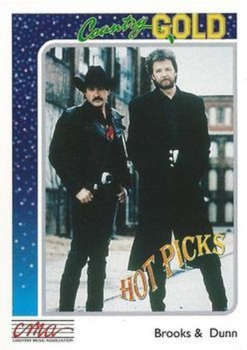 #2 Brooks & Dunn HP - 1992 Sterling Country Gold