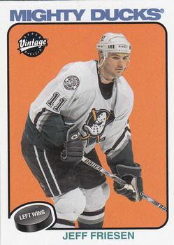 #2 Jeff Friesen - Anaheim Mighty Ducks - 2001-02 Upper Deck Vintage Hockey