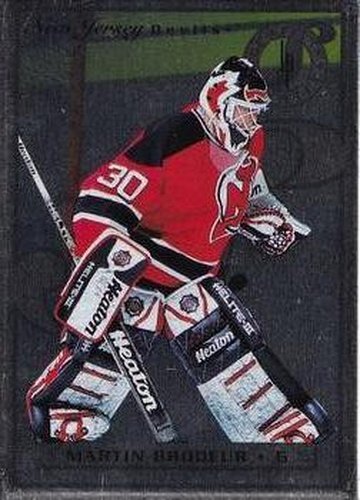 #2 Martin Brodeur - New Jersey Devils - 1996-97 Leaf Preferred - Steel Hockey