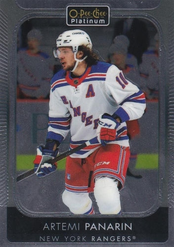 #2 Artemi Panarin - New York Rangers - 2021-22 O-Pee-Chee Platinum Hockey