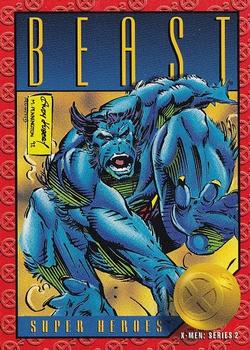 #2 Beast - 1993 SkyBox X-Men Series 2