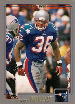 #2 Lawyer Milloy - New England Patriots - 2001 Topps Football