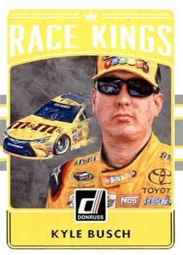 #2 Kyle Busch - Joe Gibbs Racing - 2017 Donruss Racing