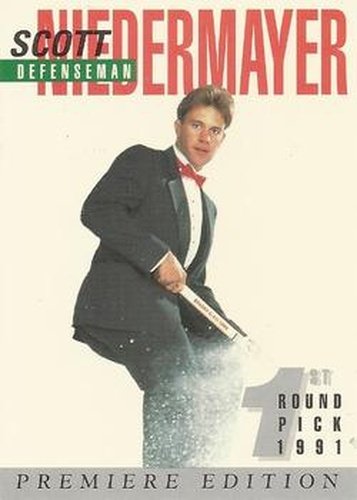 #2 Scott Niedermayer - 1991 Arena Draft Picks French Hockey