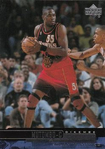 #2 Dikembe Mutombo - Atlanta Hawks - 1999-00 Upper Deck Basketball