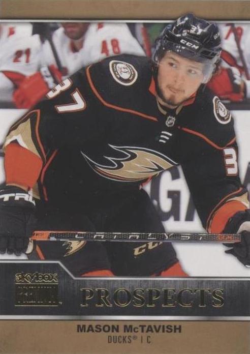 #PP-2 Mason McTavish - Anaheim Ducks - 2021-22 SkyBox Metal Universe - Skybox Premium Prospects Hockey