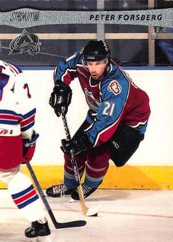 #2 Peter Forsberg - Colorado Avalanche - 2001-02 Stadium Club Hockey