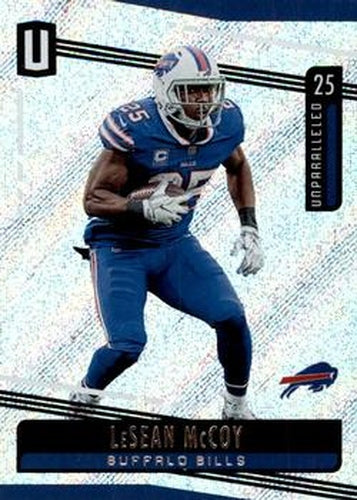 #2 LeSean McCoy - Buffalo Bills - 2019 Panini Unparalleled Football