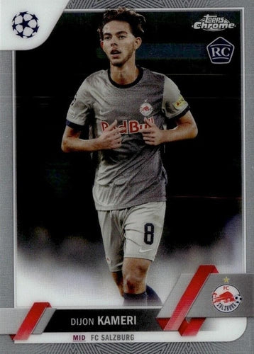 #2 Dijon Kameri - FC Red Bull Salzburg - 2022-23 Topps Chrome UEFA Club Competitions Soccer