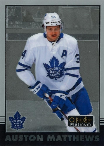 #R-2 Auston Matthews - Toronto Maple Leafs - 2020-21 O-Pee-Chee Platinum - Retro Hockey