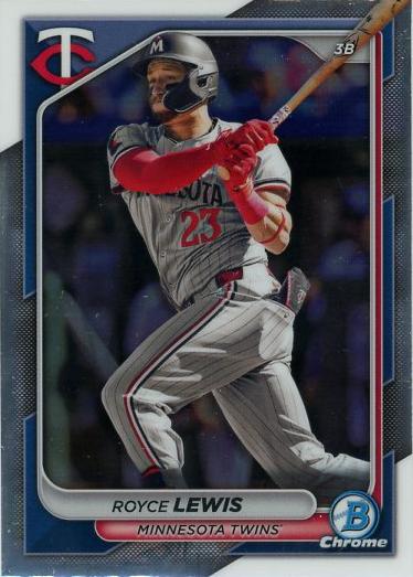 #2 Royce Lewis - Minnesota Twins - 2024 Bowman Chrome Baseball