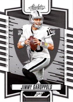 #2 Jimmy Garoppolo - Las Vegas Raiders - 2023 Panini Absolute Football