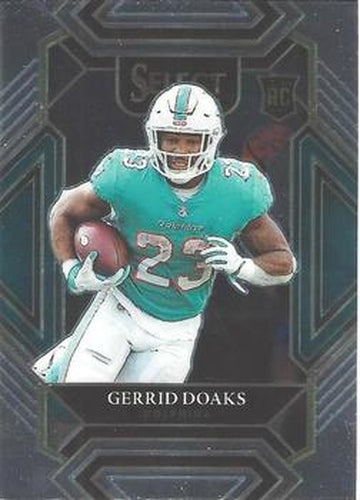 #300 Gerrid Doaks - Miami Dolphins - 2021 Panini Select Football