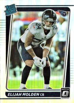 #300 Elijah Molden - Tennessee Titans - 2021 Donruss Optic - Holo Football