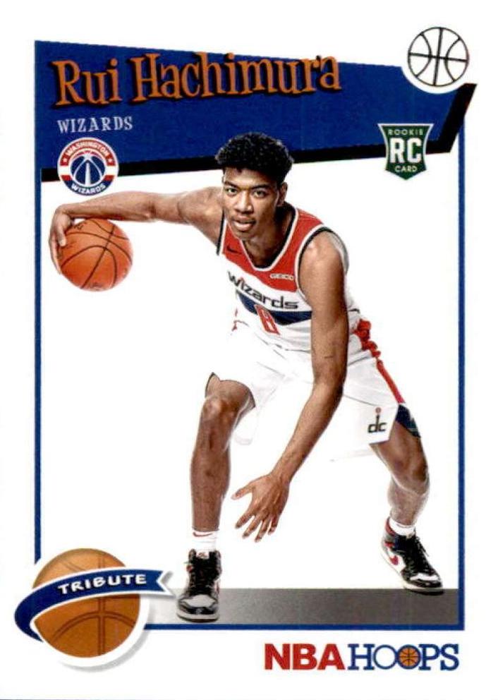 #300 Rui Hachimura - Washington Wizards - 2019-20 Hoops Basketball