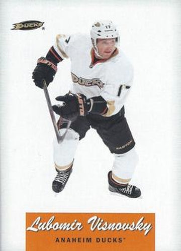 #300 Lubomir Visnovsky - Anaheim Ducks - 2012-13 O-Pee-Chee - Retro Hockey