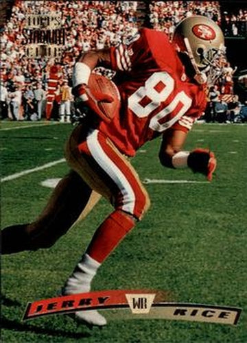 #300 Jerry Rice - San Francisco 49ers - 1996 Stadium Club Football