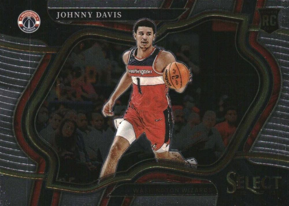 #300 Johnny Davis - Washington Wizards - 2022-23 Panini Select Basketball