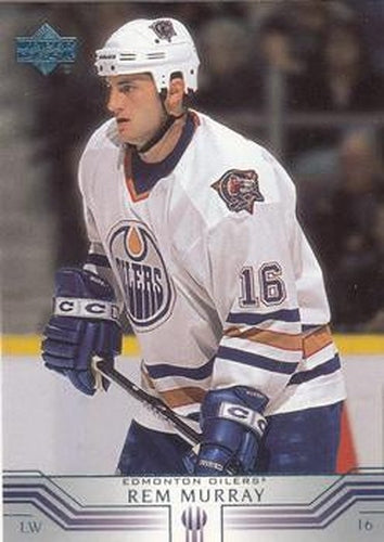 #300 Rem Murray - Edmonton Oilers - 2001-02 Upper Deck Hockey
