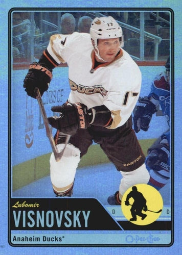 #300 Lubomir Visnovsky - Anaheim Ducks - 2012-13 O-Pee-Chee - Rainbow Hockey