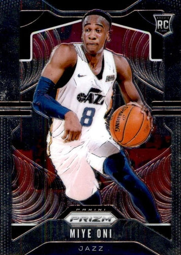 #300 Miye Oni - Utah Jazz - 2019-20 Panini Prizm Basketball