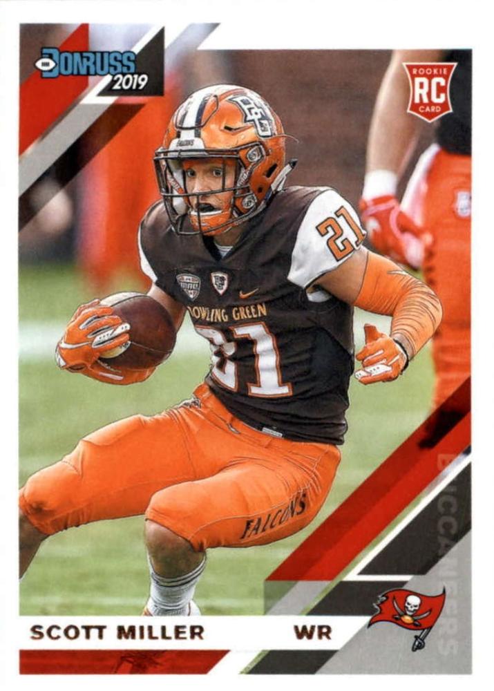 #300 Scott Miller - Tampa Bay Buccaneers - 2019 Donruss Football